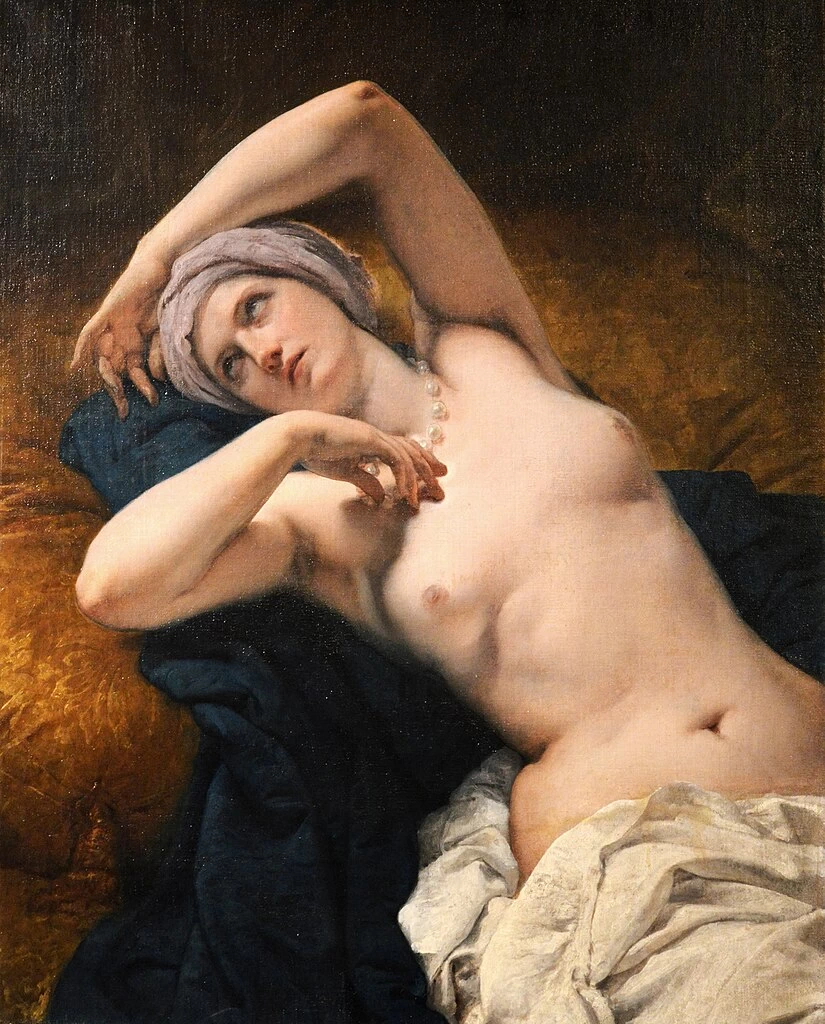 Odalisca nel sonno, 1867 - Pinacoteca Brera, Milano